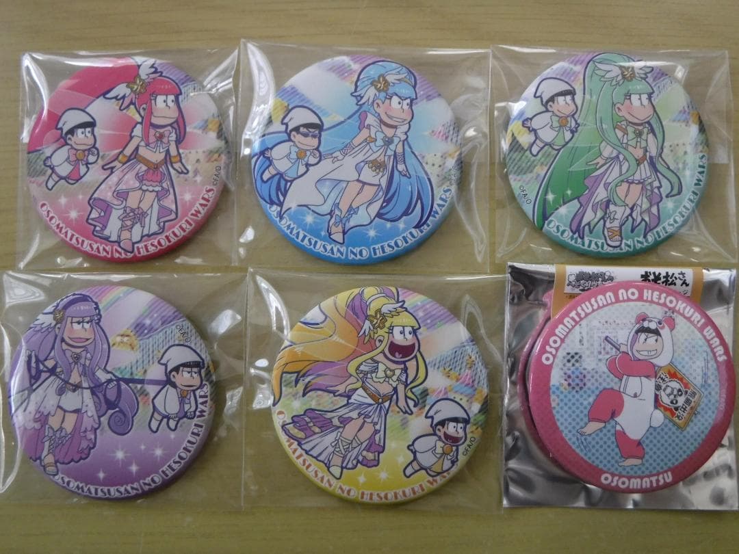 おそ松さん　へそくりウォーズ　６つ子　缶バッジ　12点セット　へそウォ