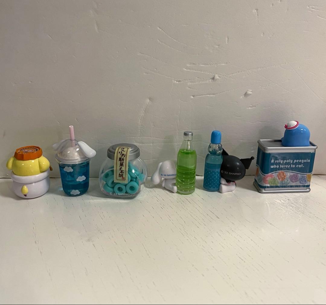 【Sanrio】喫茶サンリオ、さんりお駄菓子本舗他 食べもの色々セット