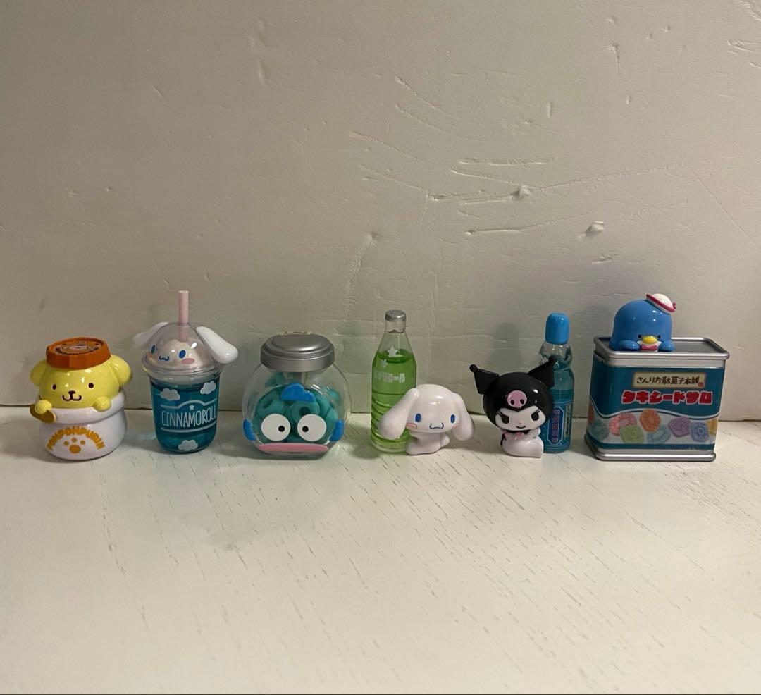 【Sanrio】喫茶サンリオ、さんりお駄菓子本舗他 食べもの色々セット
