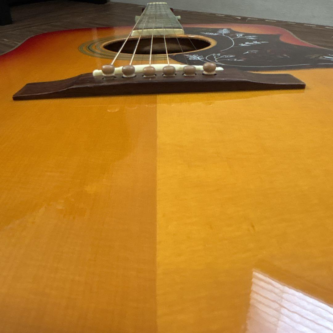 【整備済み】 Epiphone ハミングバード HS チェリーサンバースト