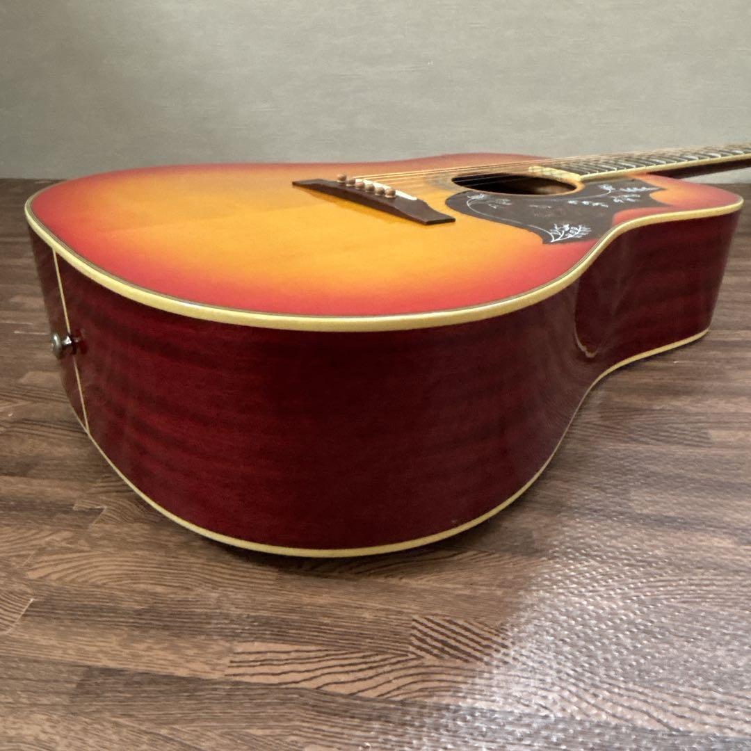 【整備済み】 Epiphone ハミングバード HS チェリーサンバースト