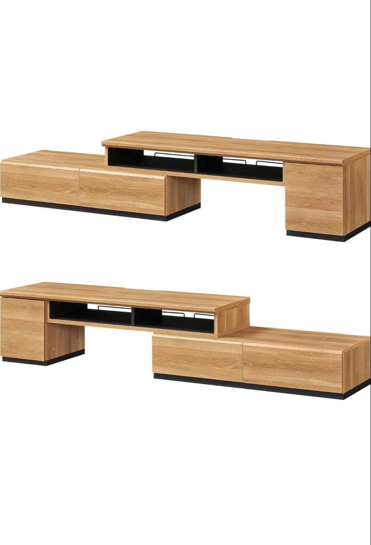 【美品】テレビボード　ナチュラル　130cm テレビ台　ローボード