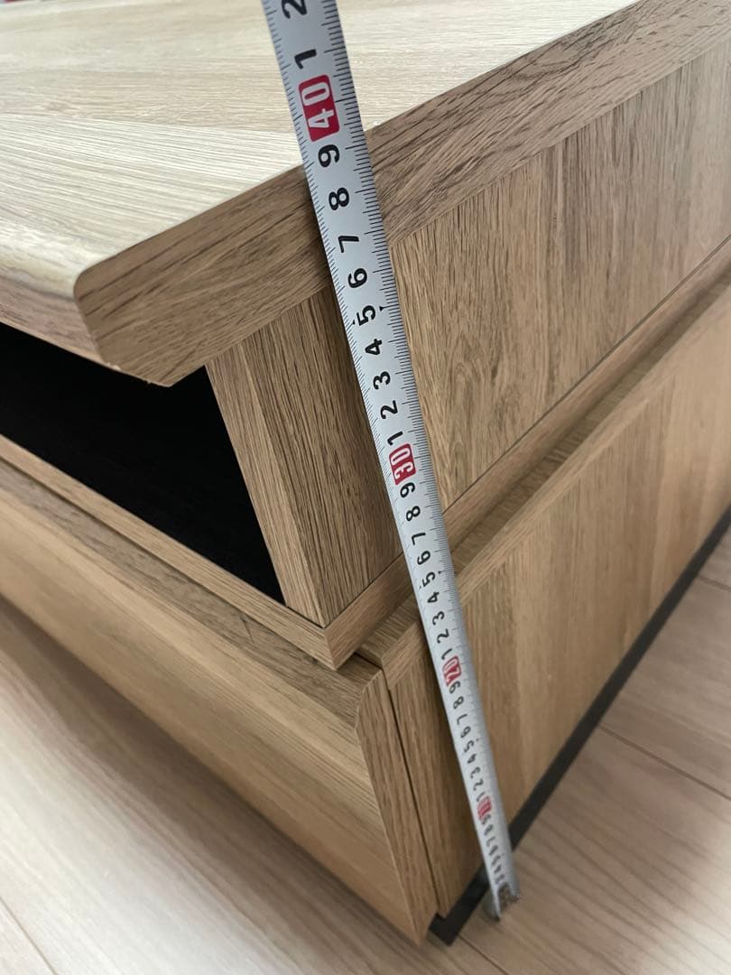 【美品】テレビボード　ナチュラル　130cm テレビ台　ローボード