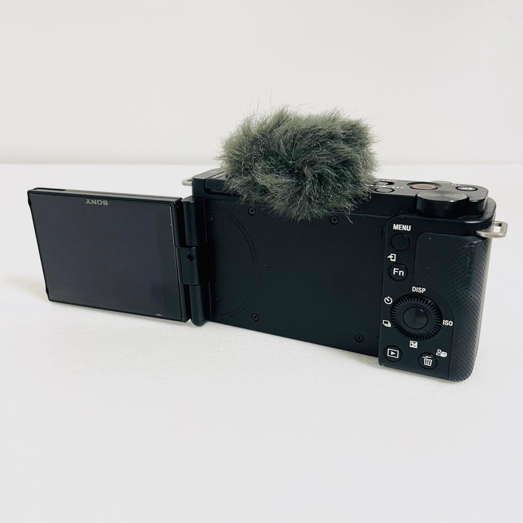 【美品】SONY ソニー ZV-E10 ブラック 黒 Vlog カメラ