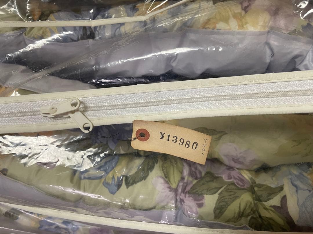 花柄掛け布団毛布 シングル［美品］［即購入OK］［送料無料］