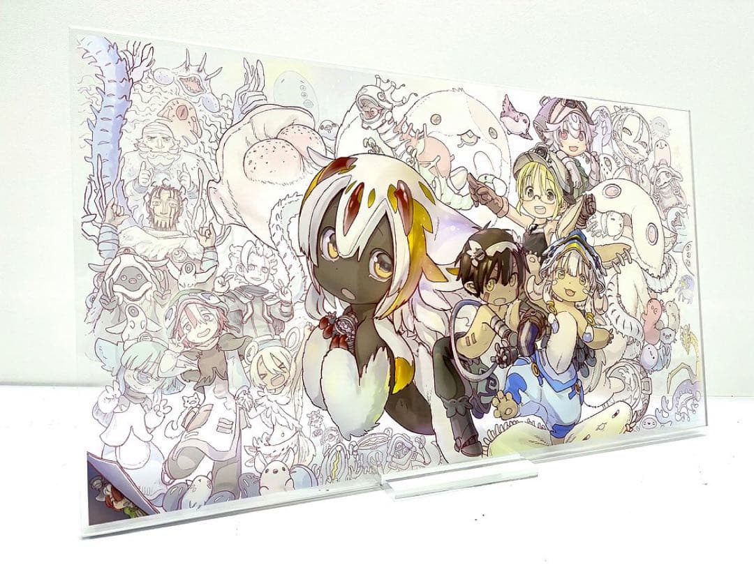 メイドインアビス 烈日の黄金郷　直筆サイン入りアクリルパネル