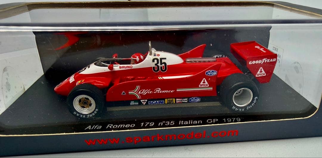 希少 スパーク 1/43 アルファロメオ 179 イタリアGP 1979 #35