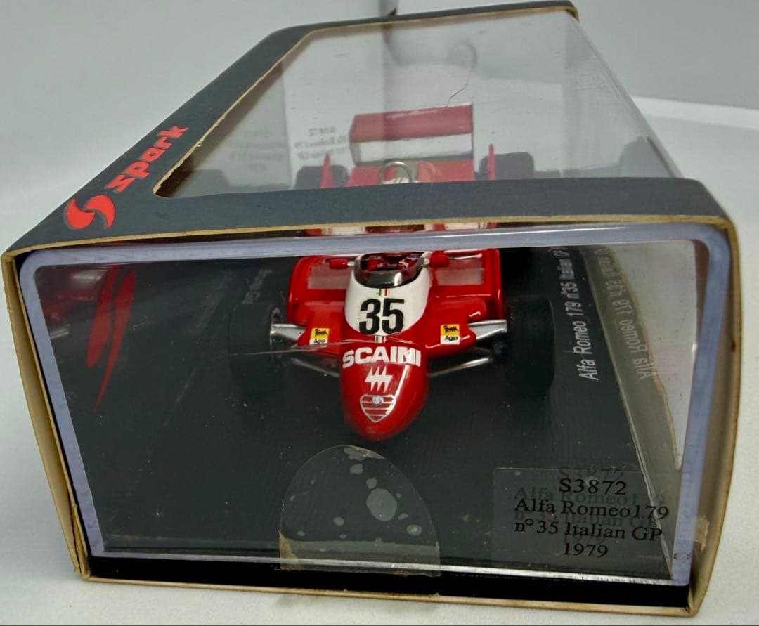 希少 スパーク 1/43 アルファロメオ 179 イタリアGP 1979 #35