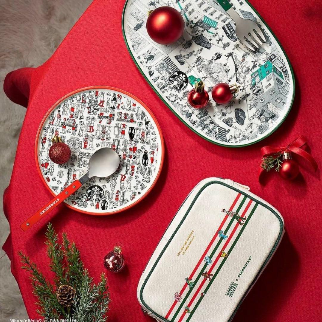 【韓国限定スタバxウォーリーを探せ】ジョイフルWally Cutlery Set