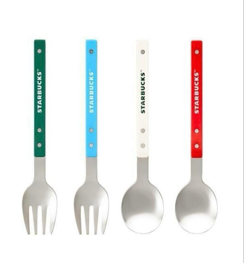 【韓国限定スタバxウォーリーを探せ】ジョイフルWally Cutlery Set