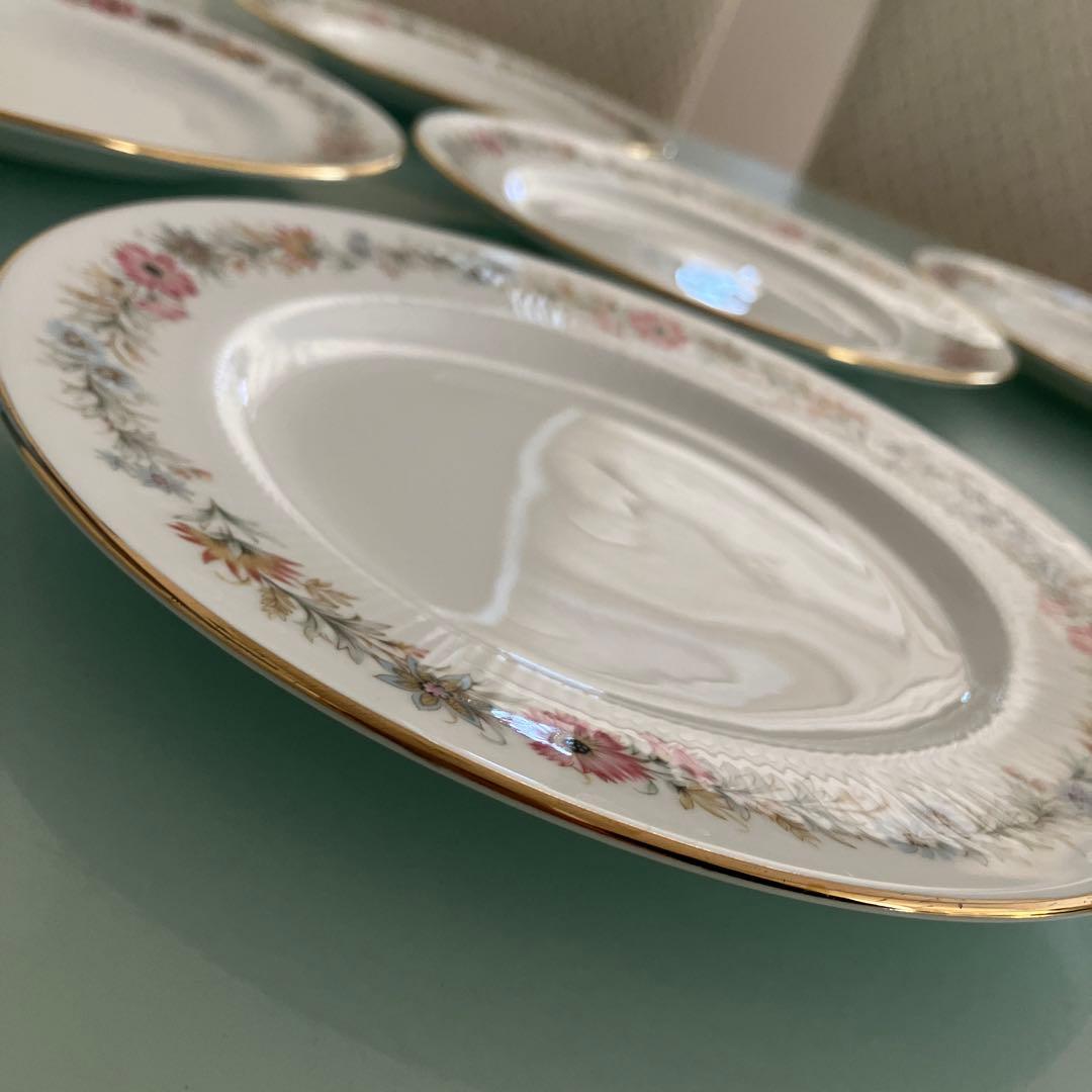 ロイヤルアルバート　パラゴン　Belinda デザートプレート　5枚