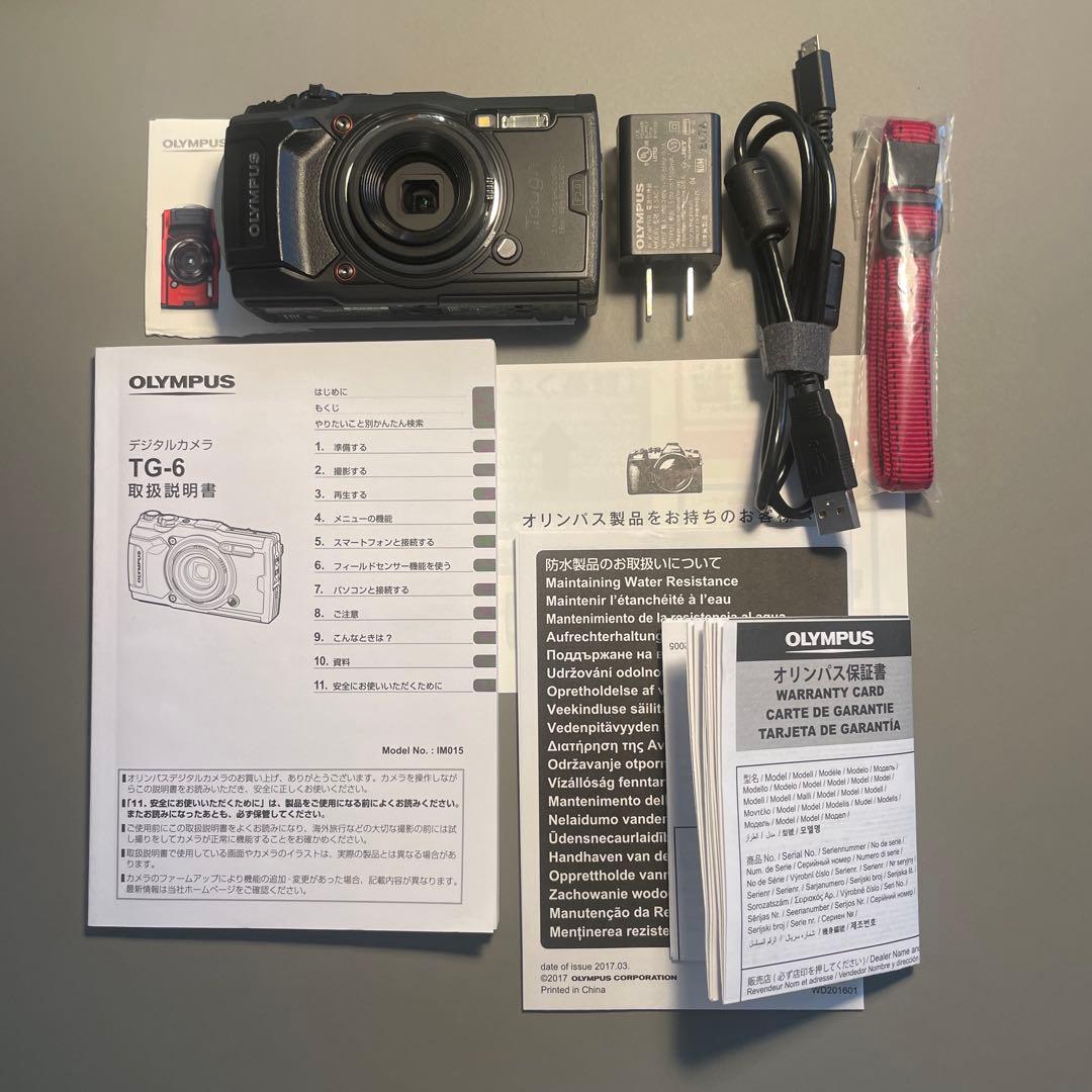 デジタルカメラTG-6 ハウジング PT-059 内容物全てあり