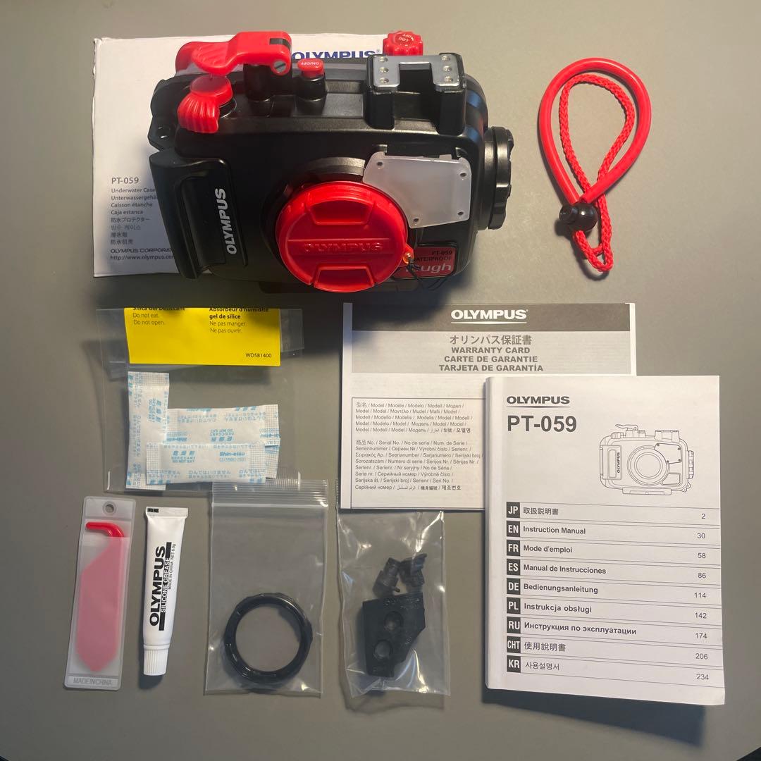 デジタルカメラTG-6 ハウジング PT-059 内容物全てあり