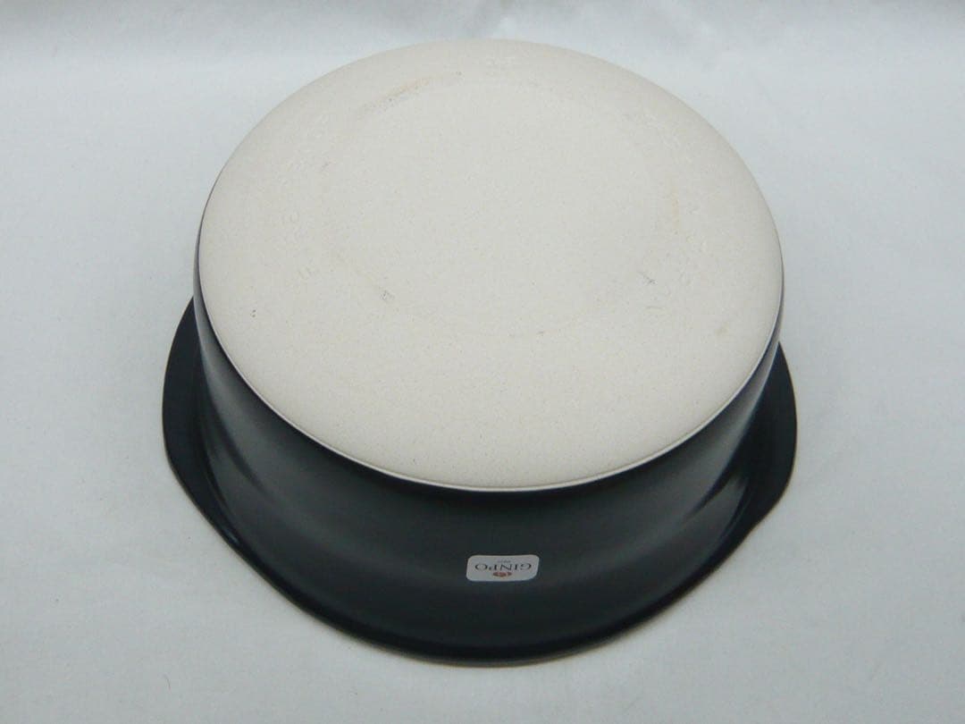 『萬古焼 KIKKA 二重蓋使用の5合炊きご飯釜 飴釉』ガス用