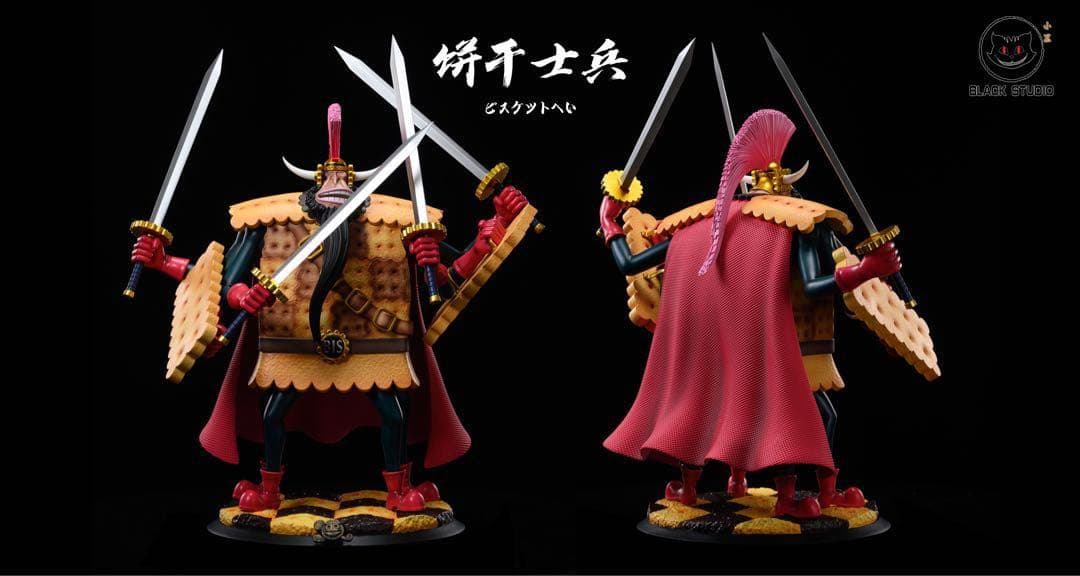 ONE PIECE ビスケット兵 ガレージキット ガレキ スタチュー①