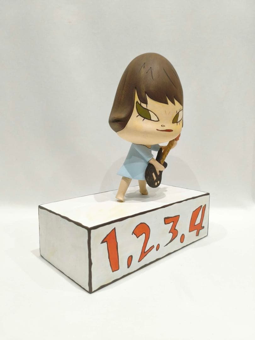 奈良美智 Yoshitomo Nara 木 フィギュア 28CM