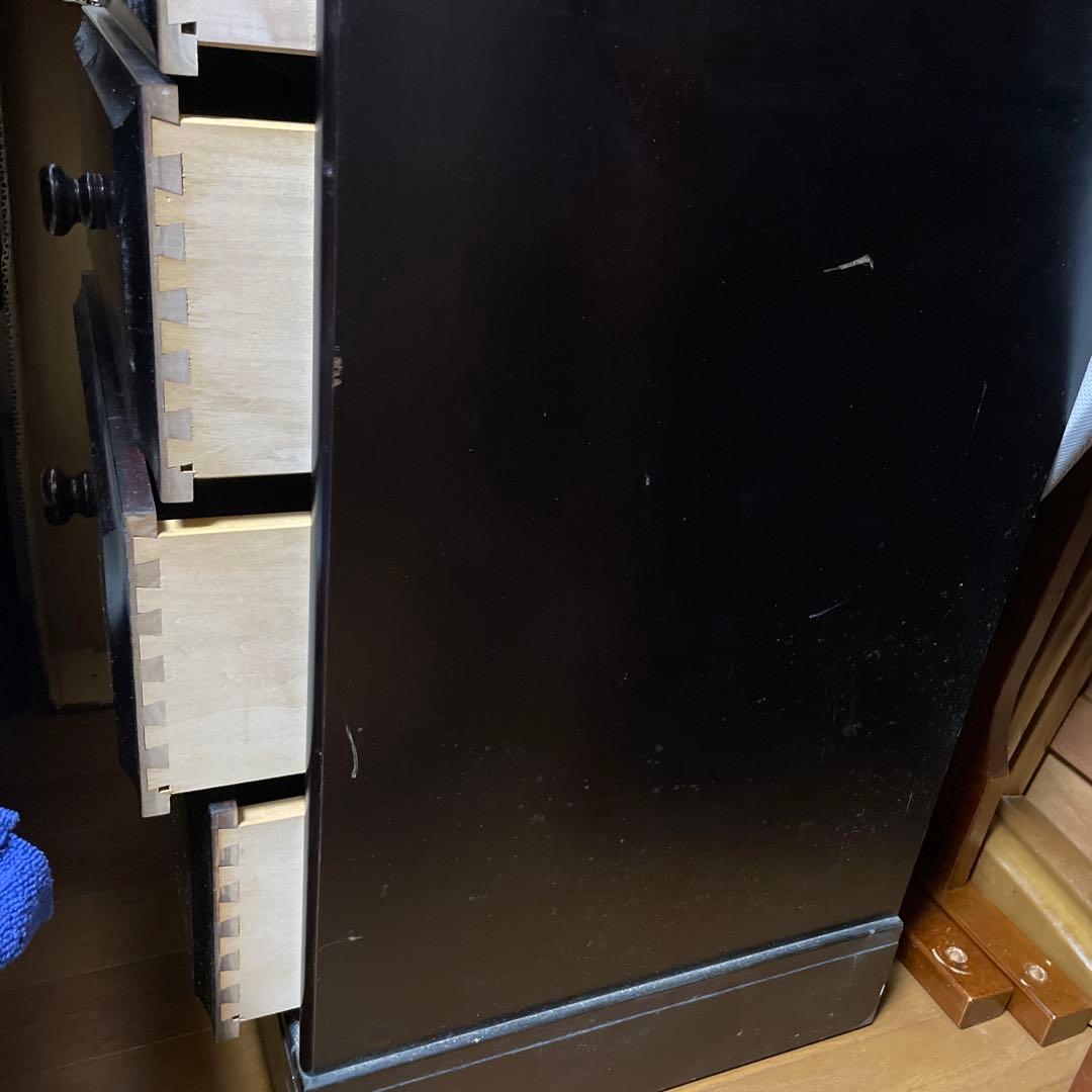 ダークブラウン 11 引き出し タンス