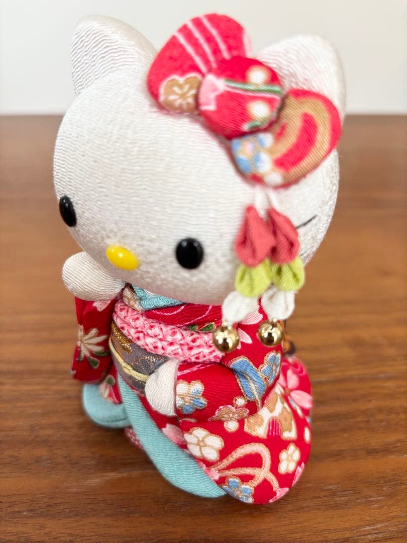 【新品】招き猫　キティー　キティーちゃん　舞妓　コラボ人形　柿沼東光