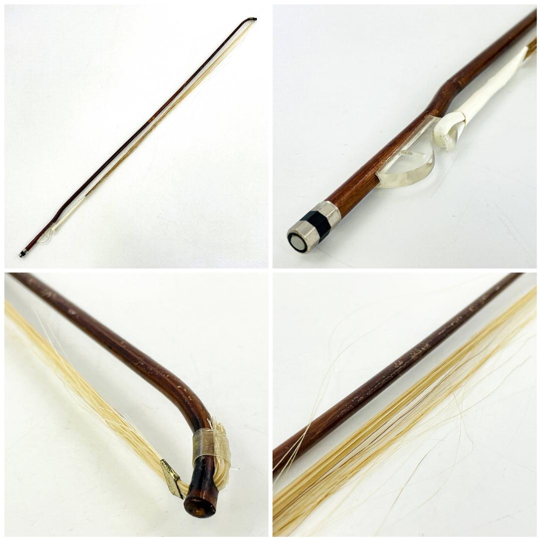 二胡 蛇皮 ケース付 弓 松香 弦 中国楽器 民族楽器 現状品 R8SD49