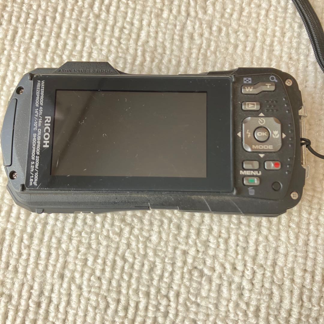 RICOH WG-70 オレンジ 本格防水耐衝撃デジカメ ez Share付き