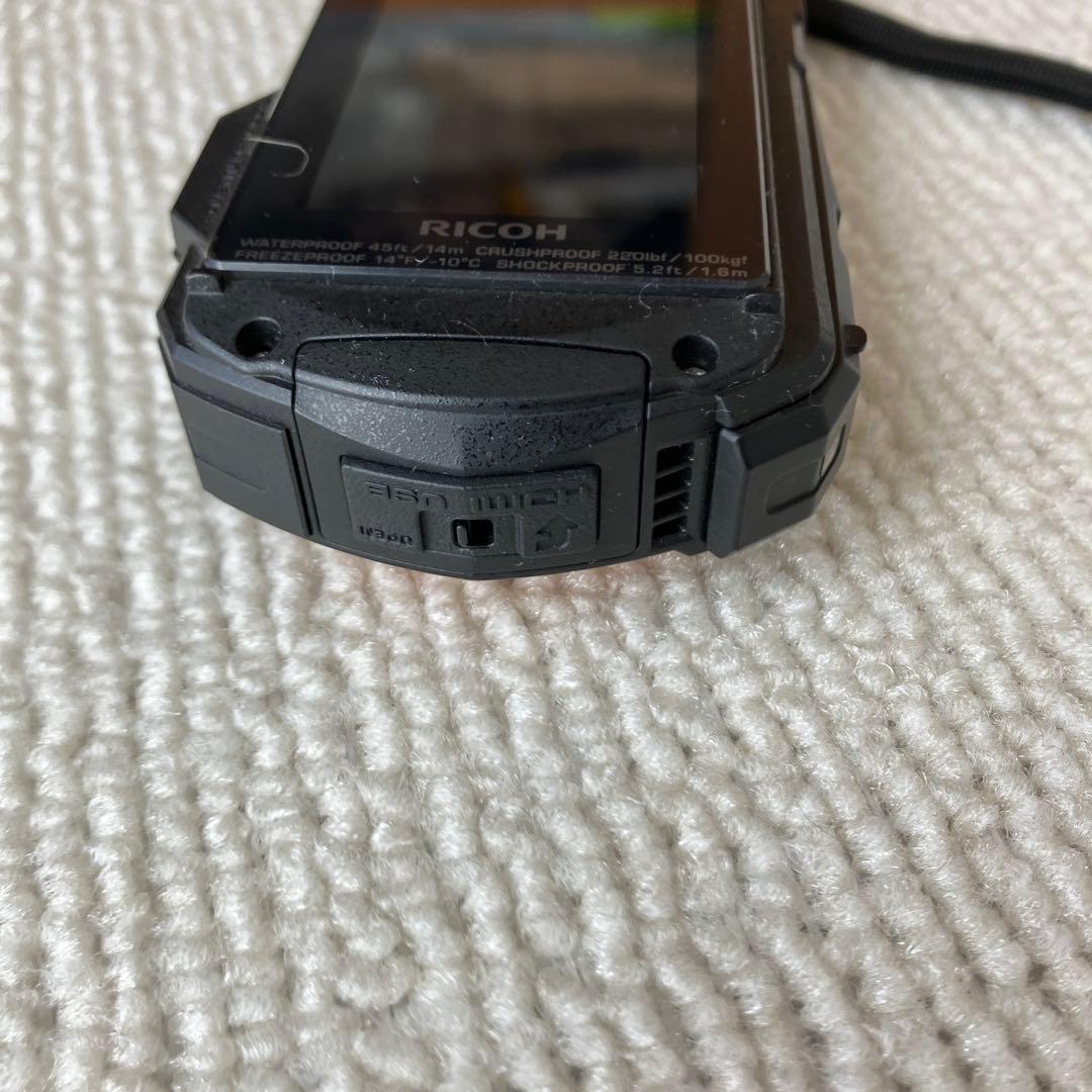 RICOH WG-70 オレンジ 本格防水耐衝撃デジカメ ez Share付き