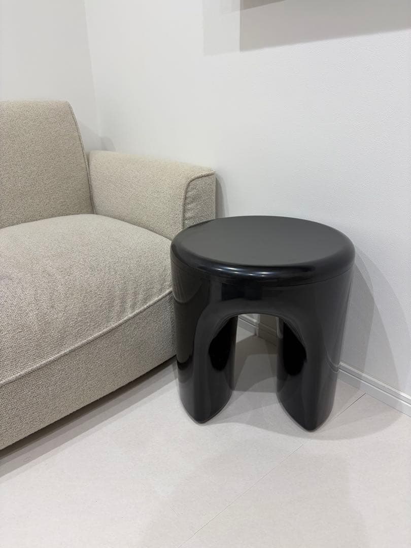 【1000円off OK！】VeroMan ラウンド スツール サイドテーブル