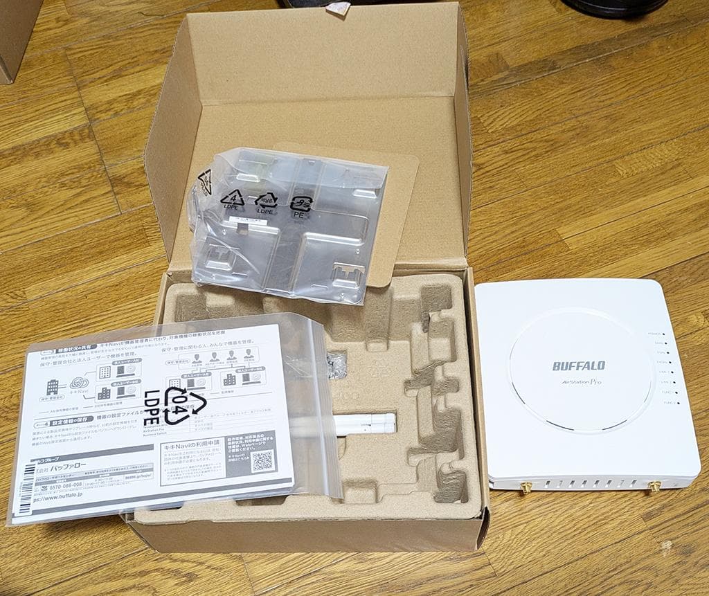 BUFFALO WAPM-AX4R 無線LANアクセスポイント