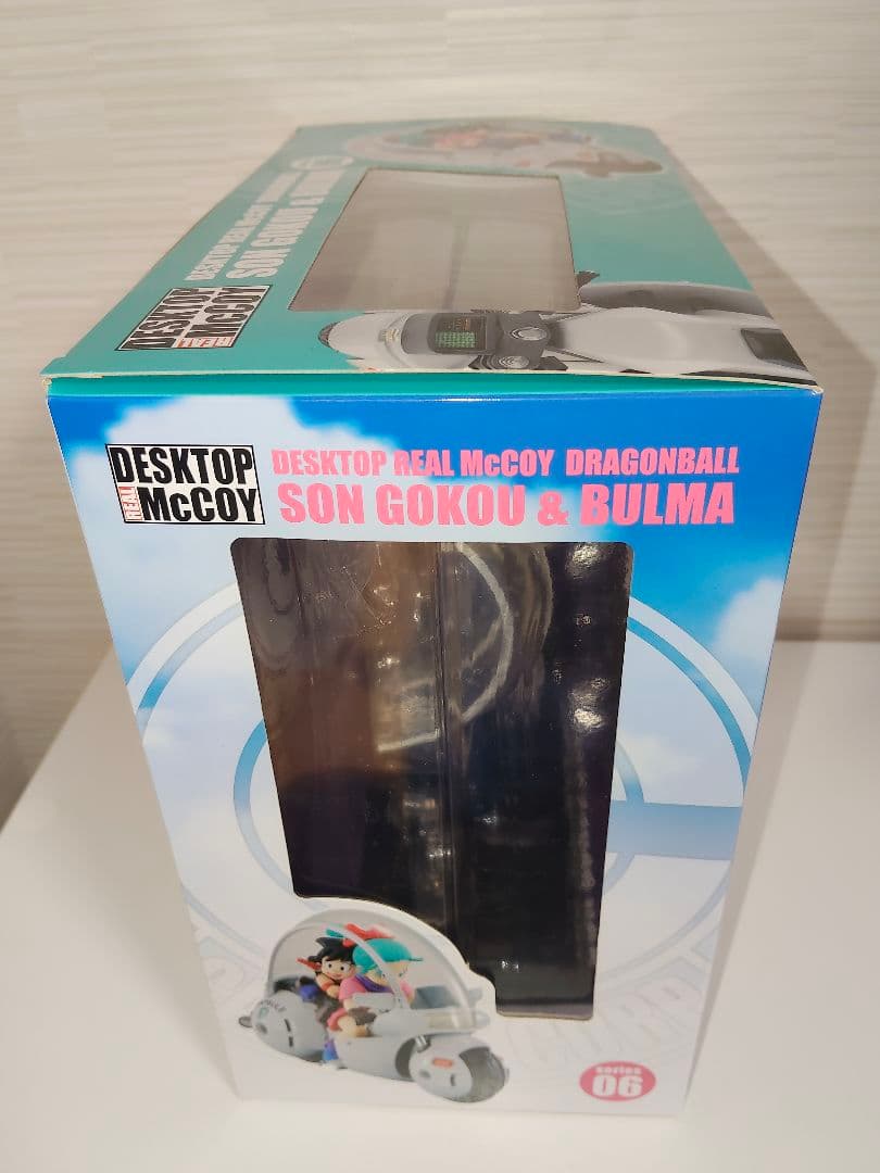 ドラゴンボール デスクトップリアルマッコイ 06 孫悟空&ブルマ　フィギュア