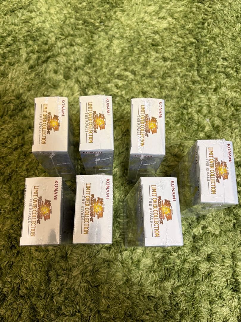 遊︎︎戯︎王LIMIT OVER COLLECTION -THE RIVALS- 7箱