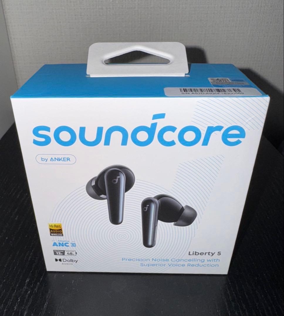 【新品未開封】Anker Soundcore Liberty 5 一年間保証付き