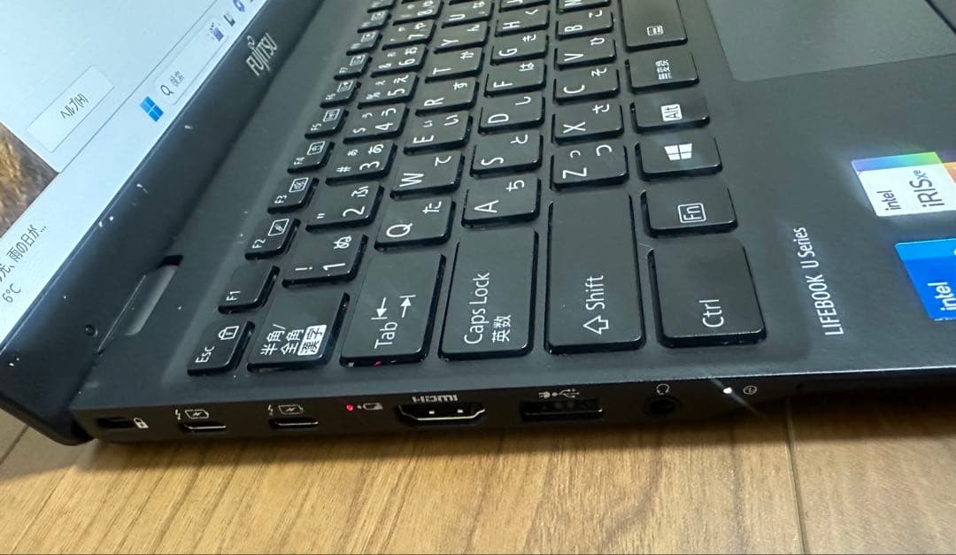 格安LTEモデル富士通U9311/F 第11世代 i5SSD 256GB指紋認証