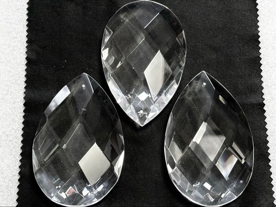 シャンデリアパーツ　クリスタルガラス Low cut crystal