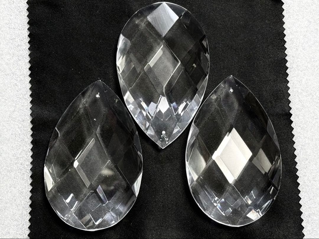 シャンデリアパーツ　クリスタルガラス Low cut crystal