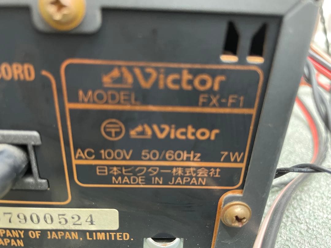 VictorビクターAX-F1,XL-F1,TD-F1,FX-F1,SX-F1S