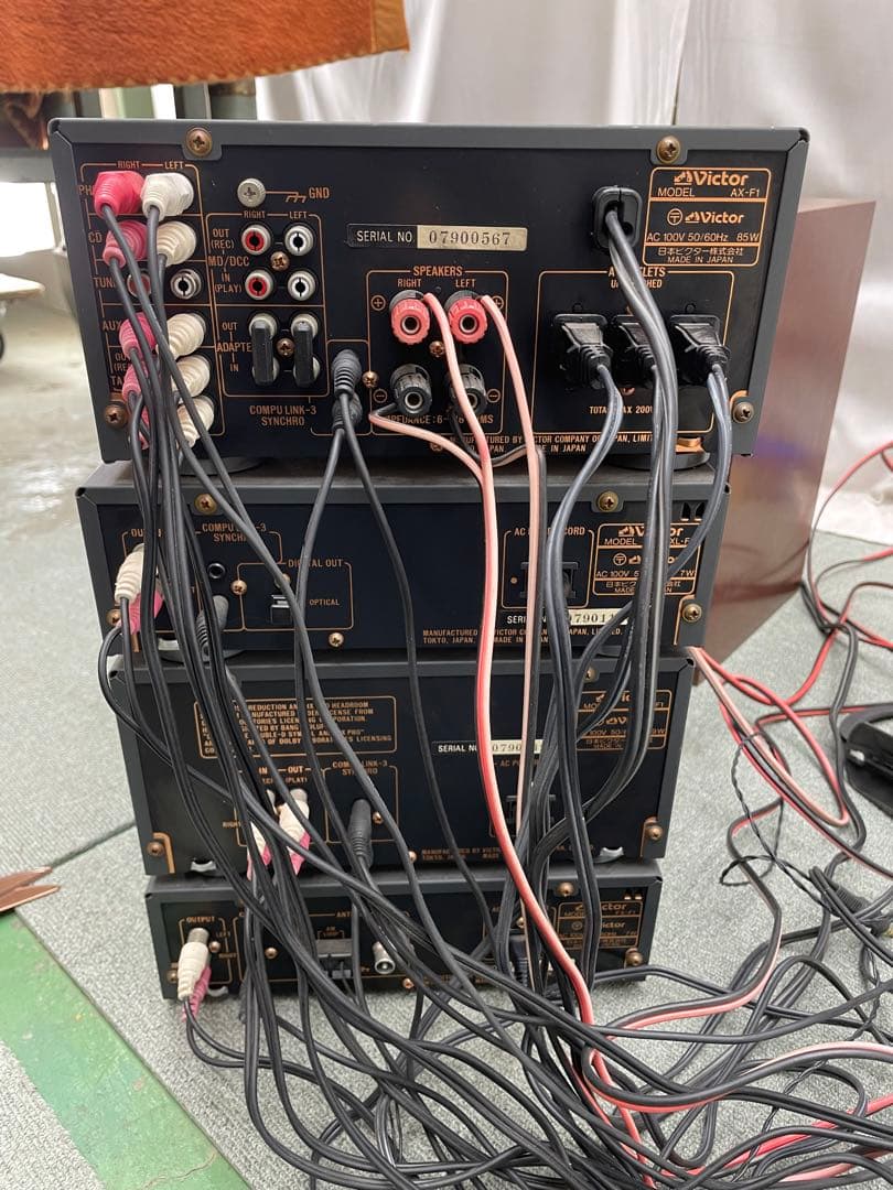 VictorビクターAX-F1,XL-F1,TD-F1,FX-F1,SX-F1S