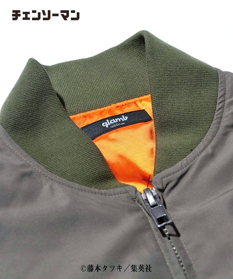 チェンソーマン glamb チェンソーデビル MA-1ジャケット 一番くじ レゼ