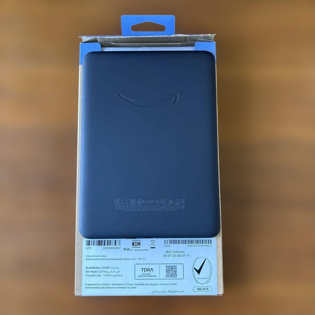 Kindle Paperwhite 第12世代 16GB