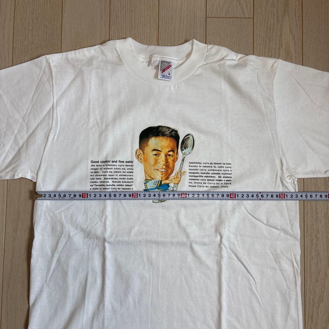 【激レア・美品】 イチロー ICHIRO ハウス カレー Tシャツ L 非売品