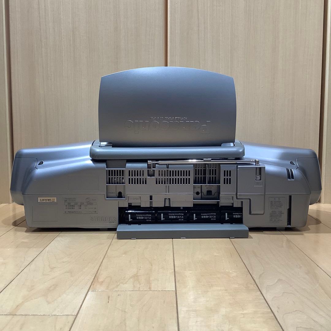 パナソニックCDラジカセRX-ED75中古品 カセットテープ コブラトップ