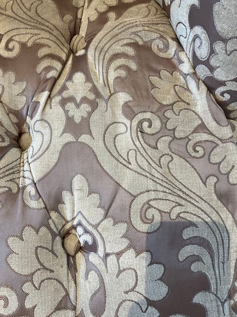 送料込み　ラムズゲイト　シングルソファ　ピンク