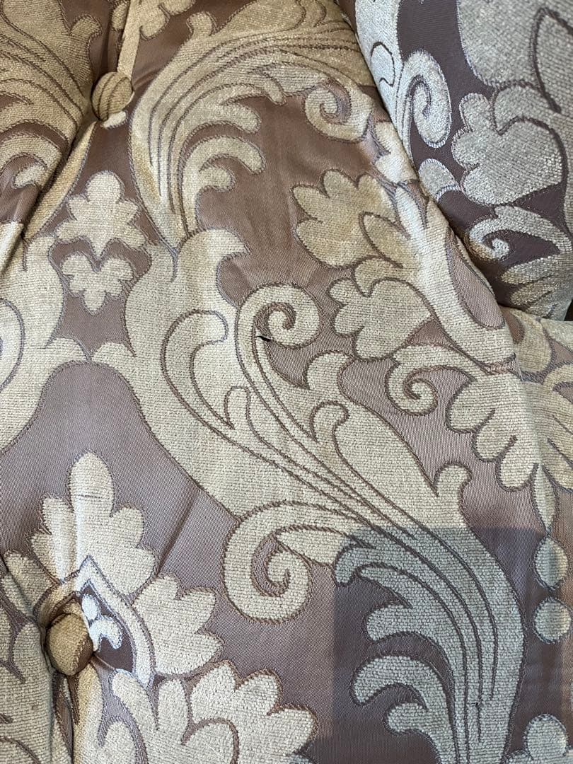 送料込み　ラムズゲイト　シングルソファ　ピンク