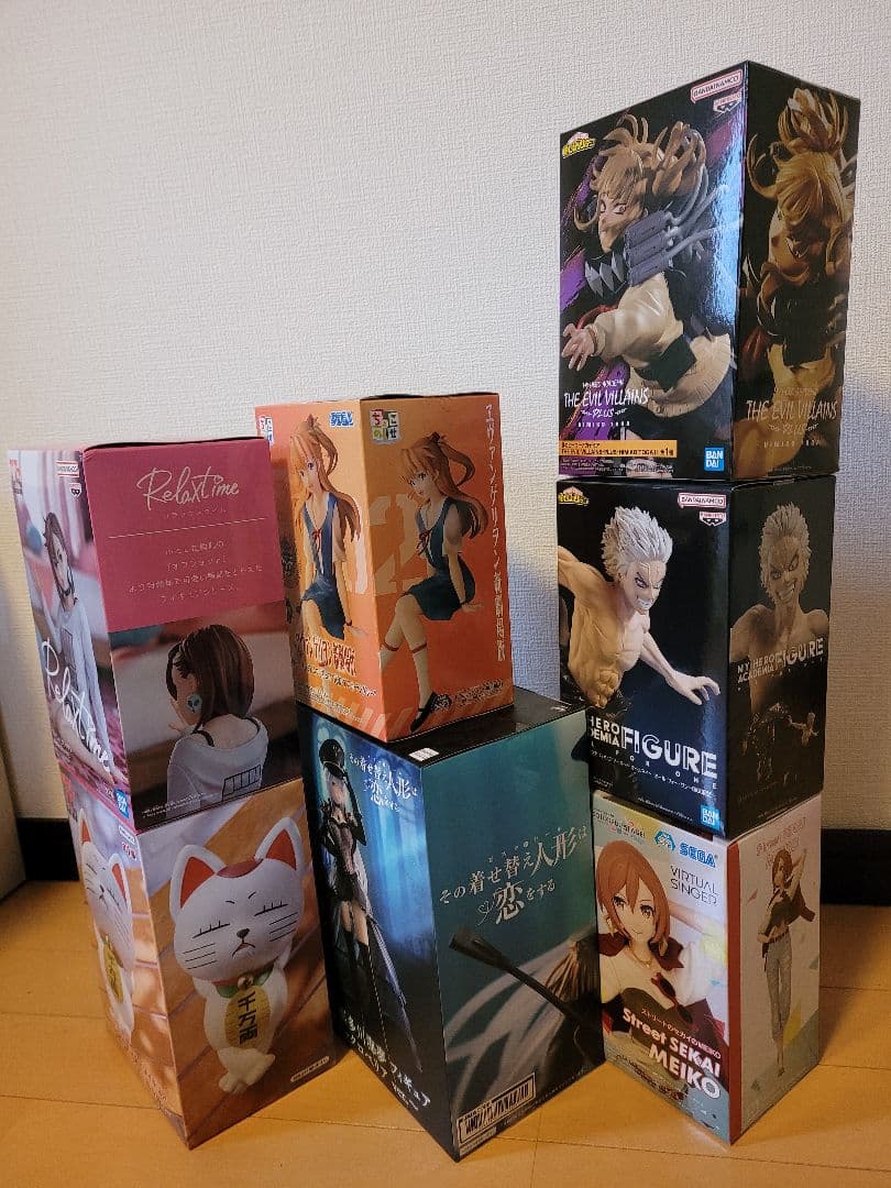 【新品未開封】アニメ プライズ フィギュア まとめ売り 7点