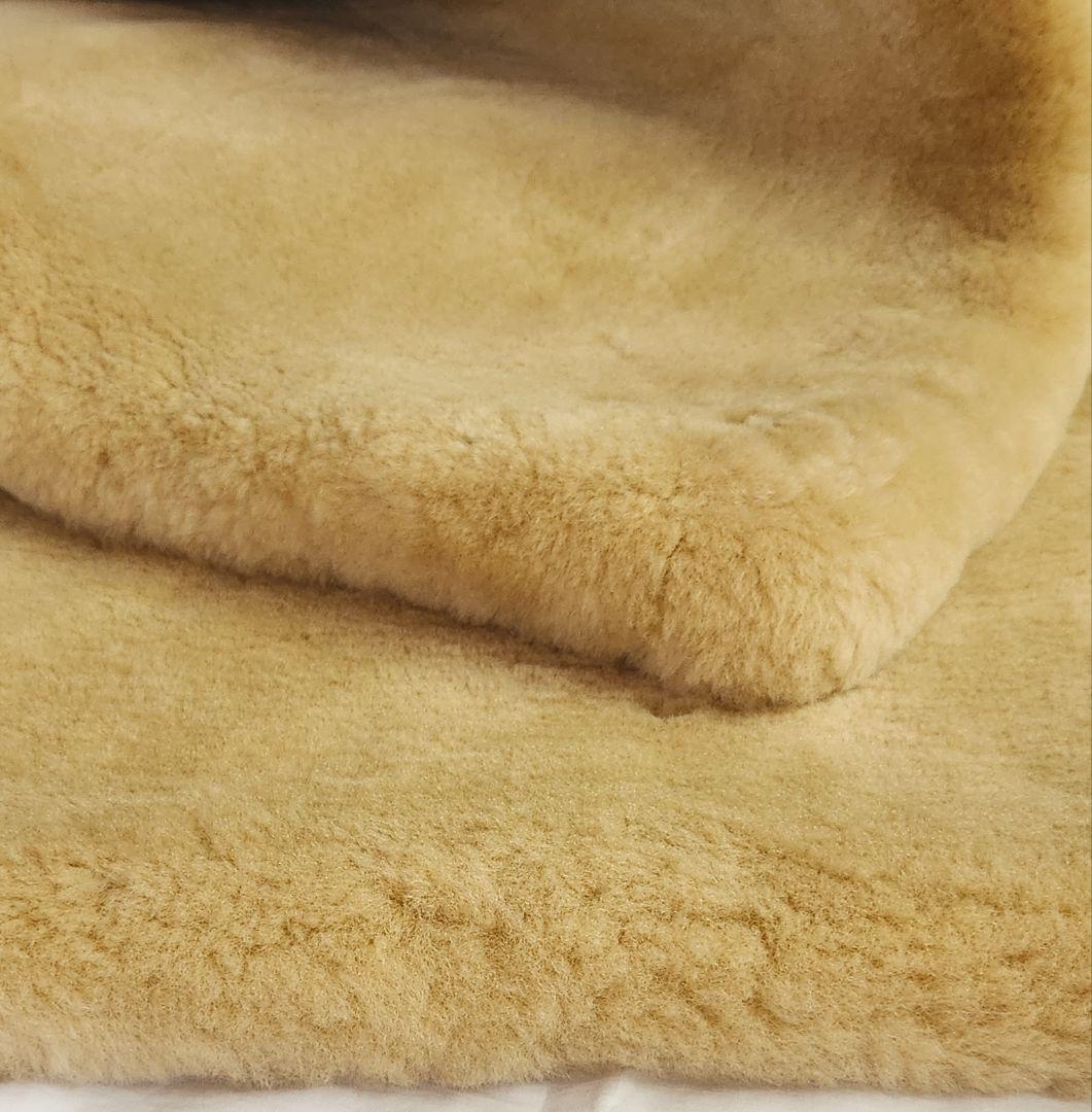 ムートンパッドシーツ 毛長25㎜ シングル　オーストラリアンメリノ種　⤵