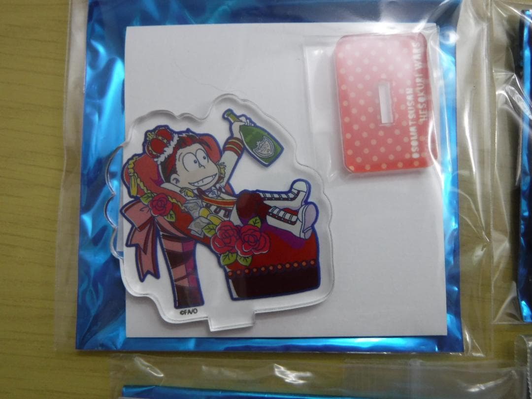 おそ松さん　へそくりウォーズ　６つ子セット　プリンス　アクリルスタンディ　王子