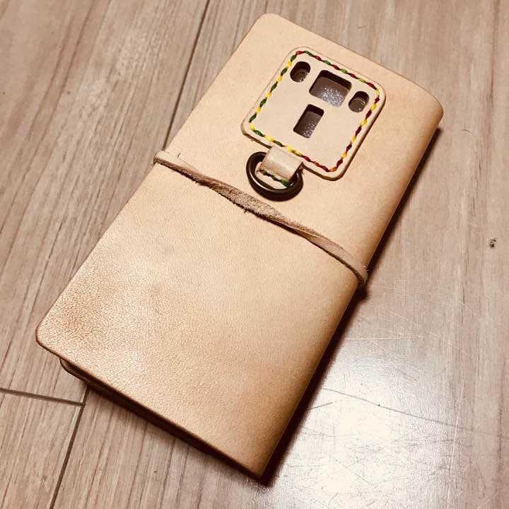 ヌメ革スマホケース（オーダーメイド）