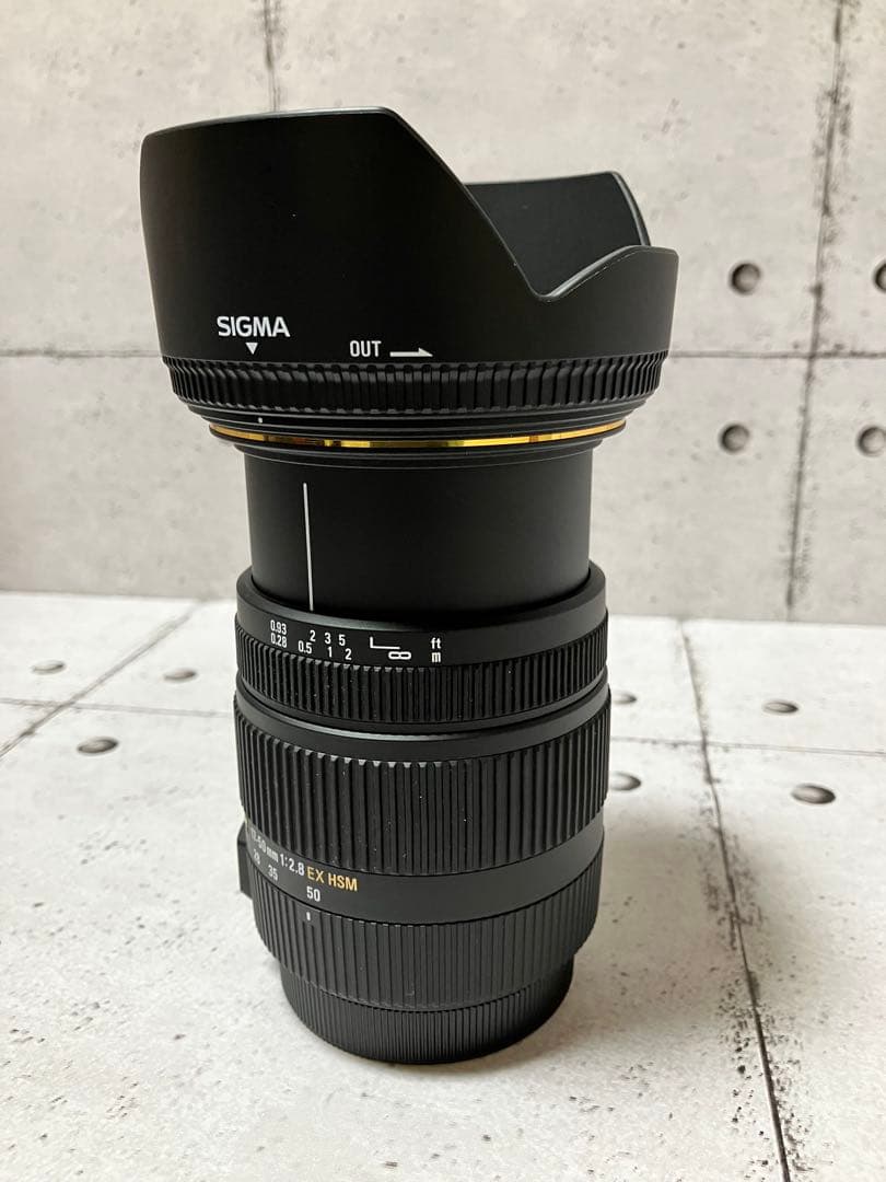 SIGMA 17-50mm F2.8 EX DC OS HSM キヤノン　美品