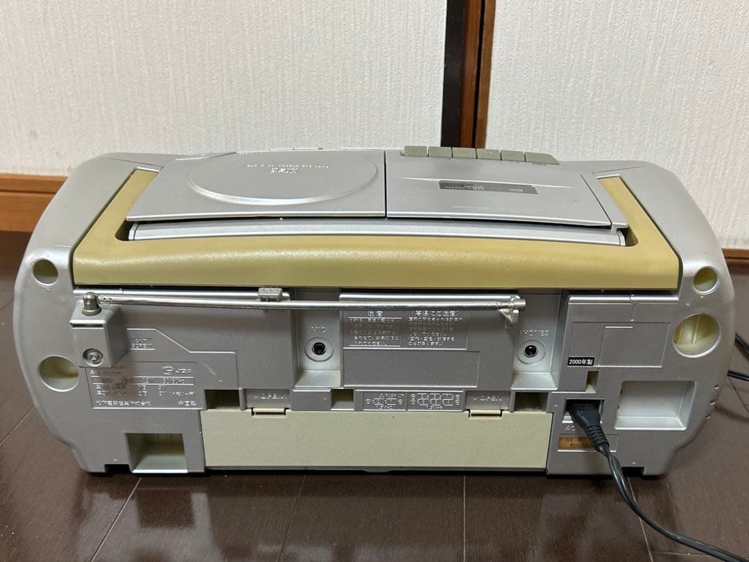 パナソニック CDラジカセ 2000年製 CD.ラジオ.カセット 作動確認済み