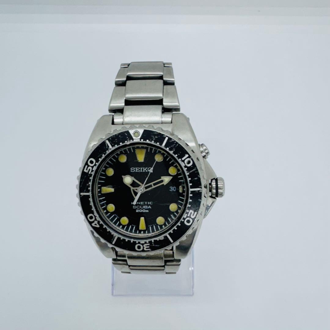 ✨SEIKO✨セイコー✨KINETIC✨SCUBA200m✨腕時計✨