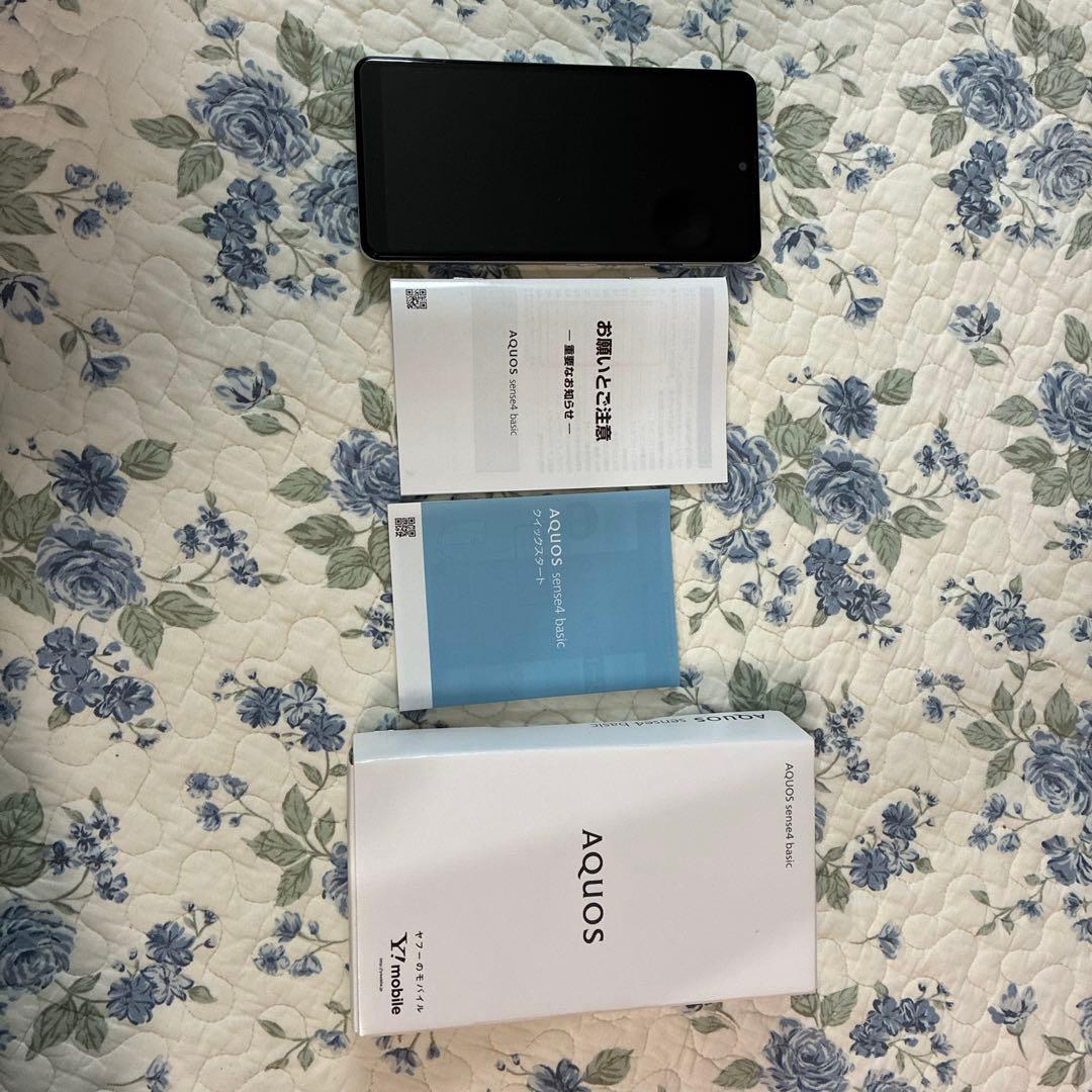 スマートフォン本体 AQUOS sense4 basic(A003SH) Silver