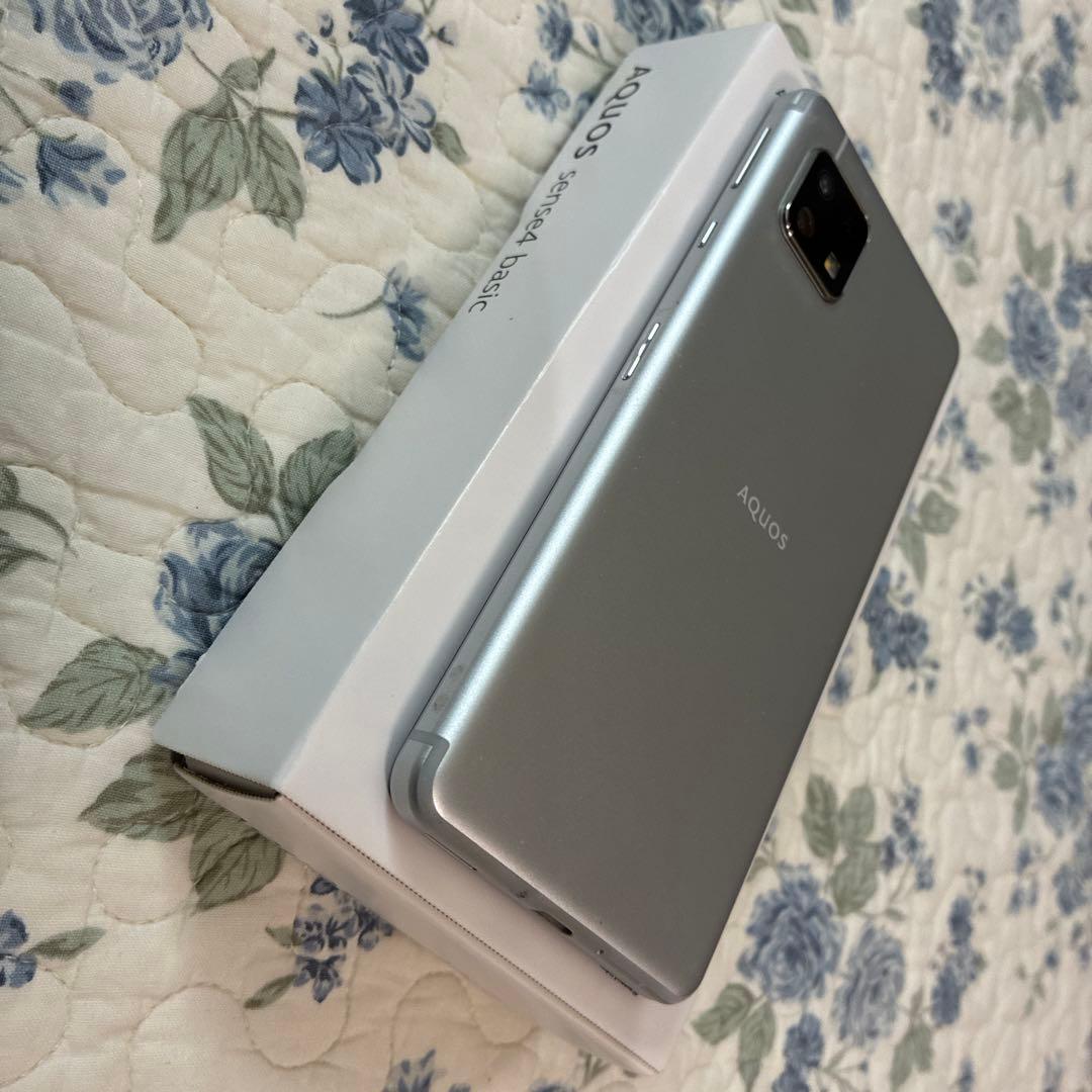 スマートフォン本体 AQUOS sense4 basic(A003SH) Silver